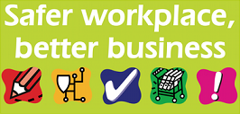 Safer workplace, better business logo