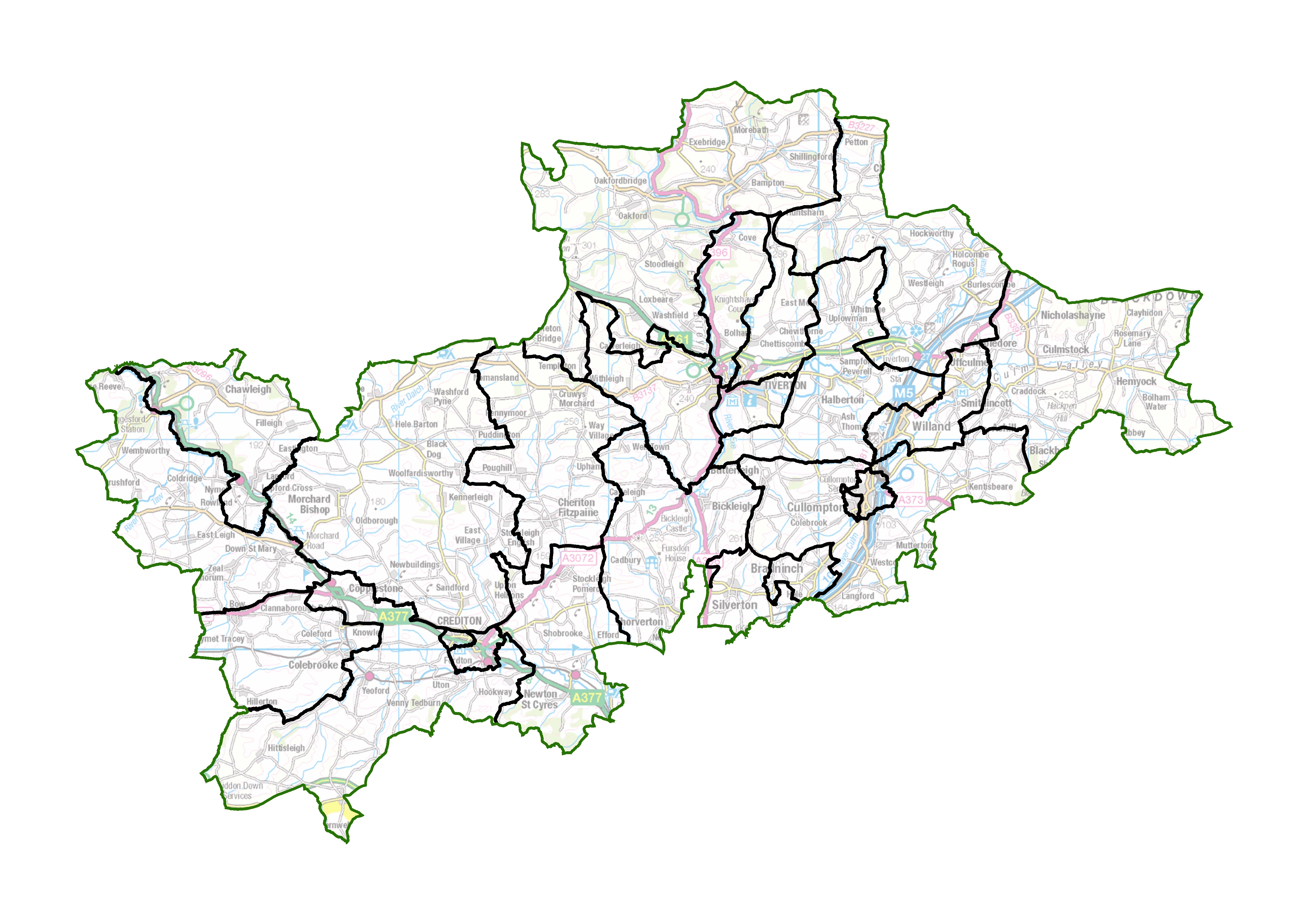 Political Map Of Mid Devon Set To Change   Boundary Review Map 