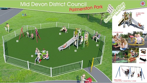 Proposed Palmerston park play area