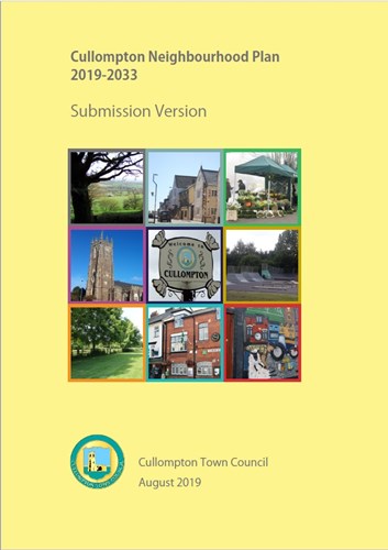 Image of front cover of Cullompton Town Council's Neighbourhood Plan